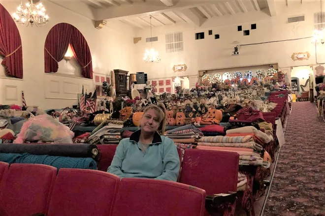 Marquis Theatre - Former Owner Christina Zayti (newer photo)